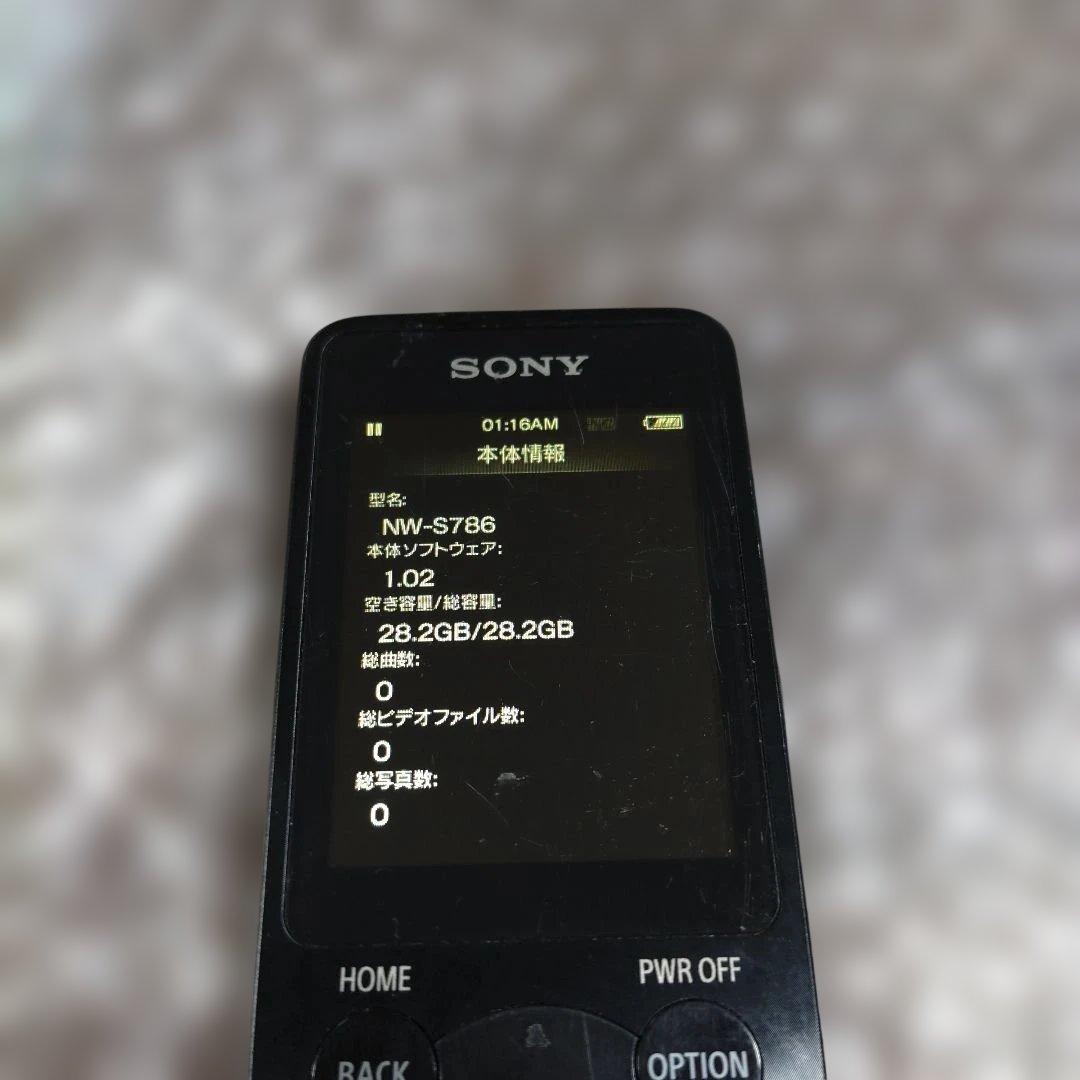 ソニーウォークマン NW−S786 管理ナンバー1040