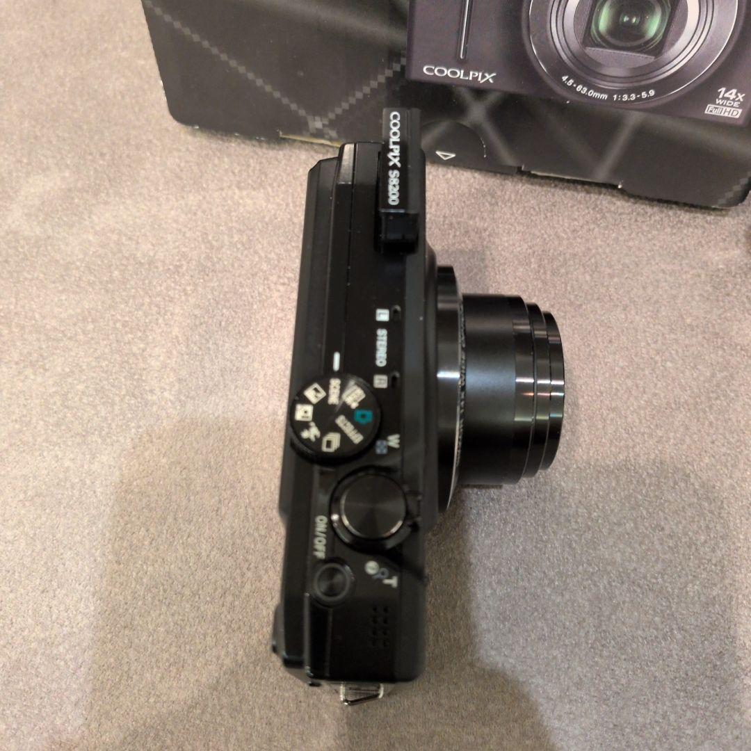 期間限定特価 Nikon COOLPIX S8200 ブラック ニコン 箱付き