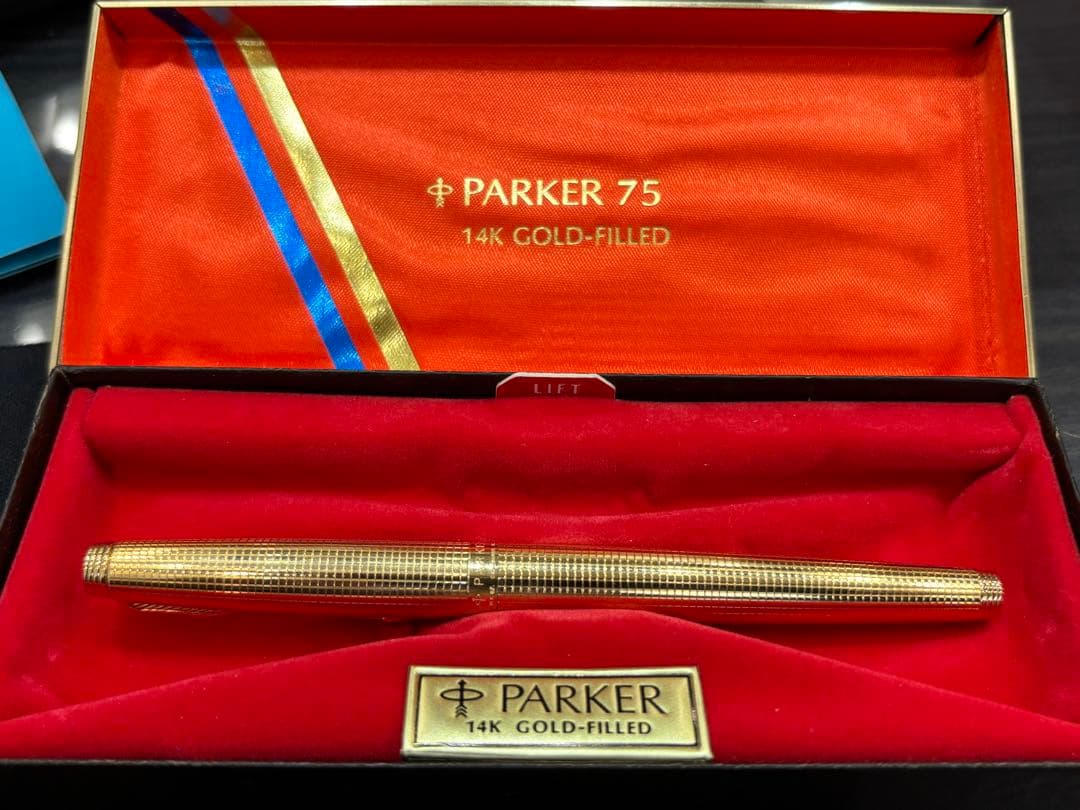 Parker 75 万年筆 14Kゴールドフィルド