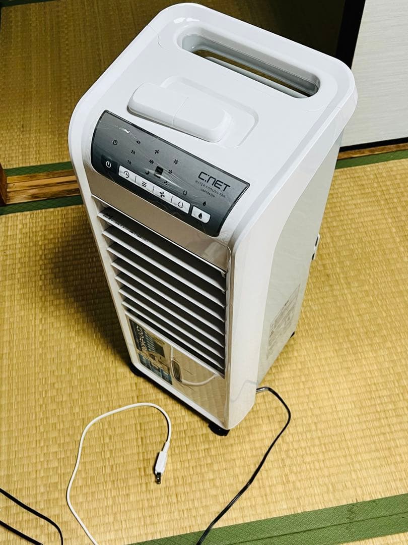 大風量水冷風扇 ホワイト CRA106WH [リモコン付き] 冷風扇 -