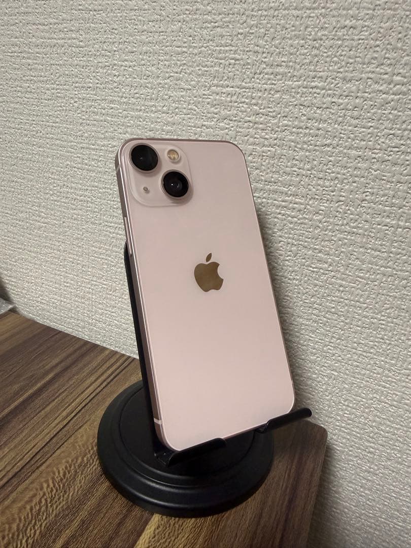 【傷なし美品】【バッテリー100%】iPhone13mini ピンク 128GB