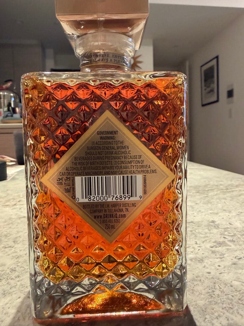 I.W.ハーパー 15年 バーボン 750ml ALC43％