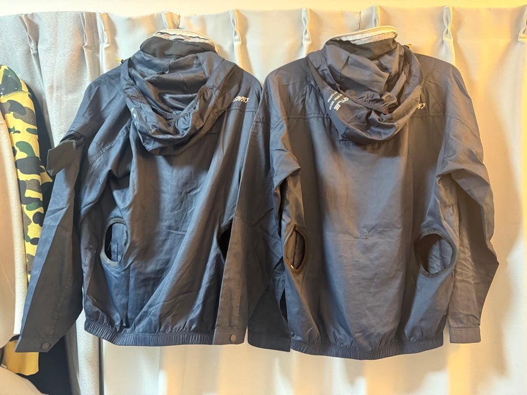バートル　空調服セット　服4着、ファンバッテリー1セット