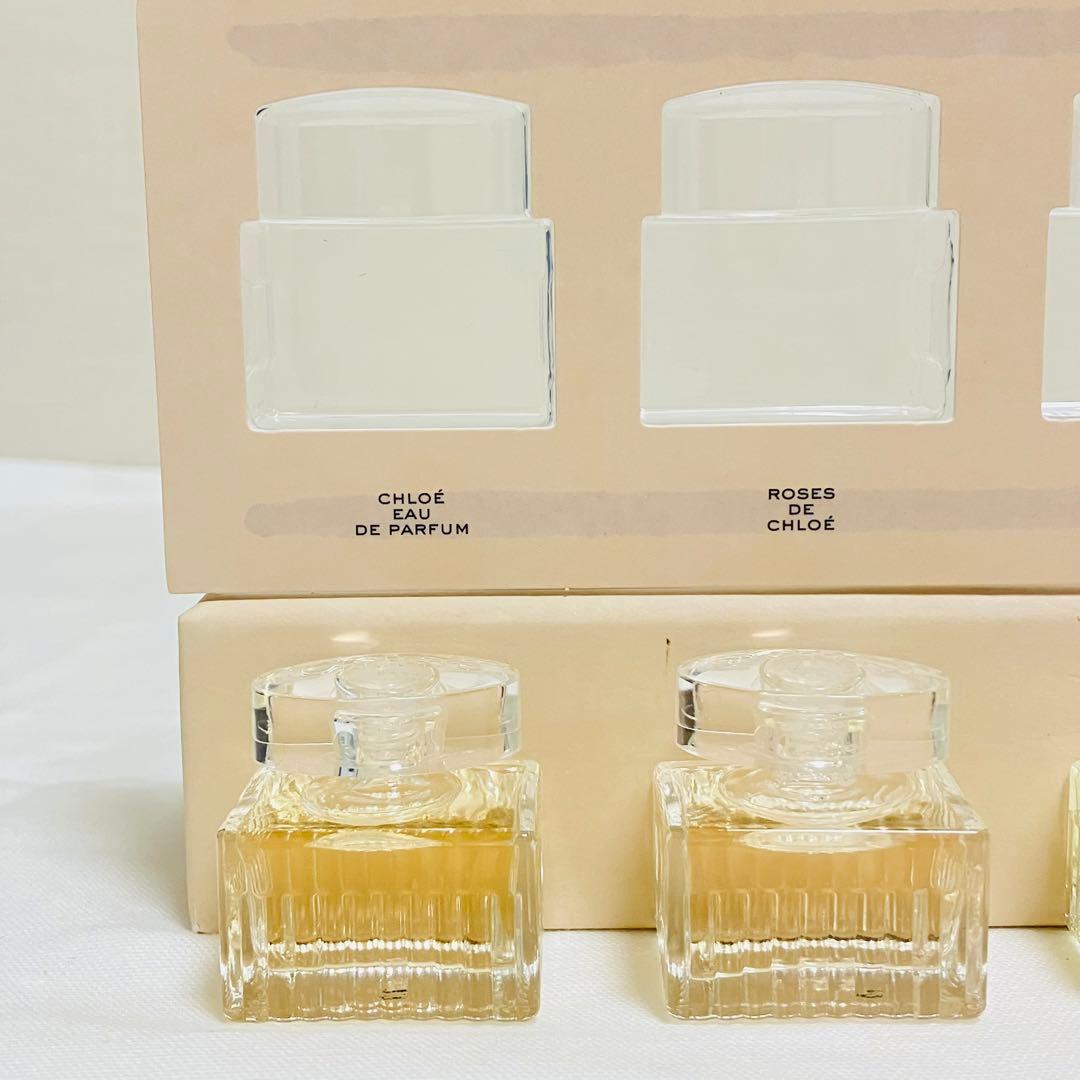 新品 Chloe クロエ　パルファムドローゼス　ミニ香水 　5本セット