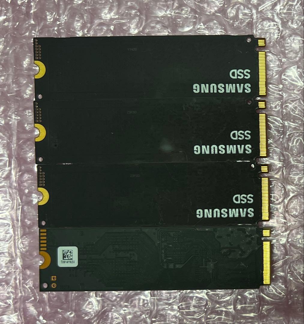 中古 M.2 NVMe 2280 SSD 512GB 4枚セット