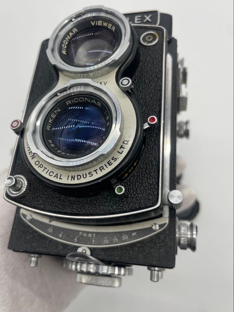 アンティーク Ricoh RICOHFLEX 二眼レフカメラ