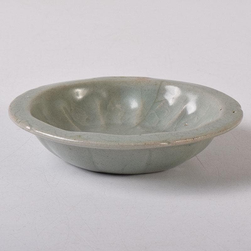 中国　龍泉窯　粉青釉　小皿　小鉢　古玩器　C　R8467