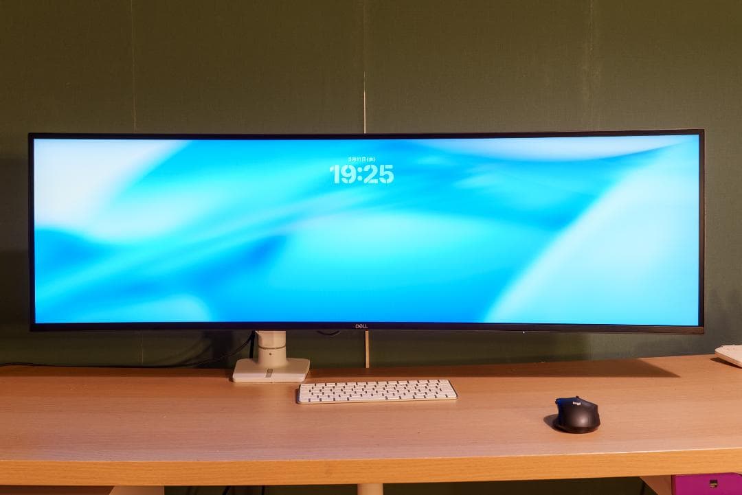 Dell U4924DW 49インチ 曲面モニター DualQHD USB-C