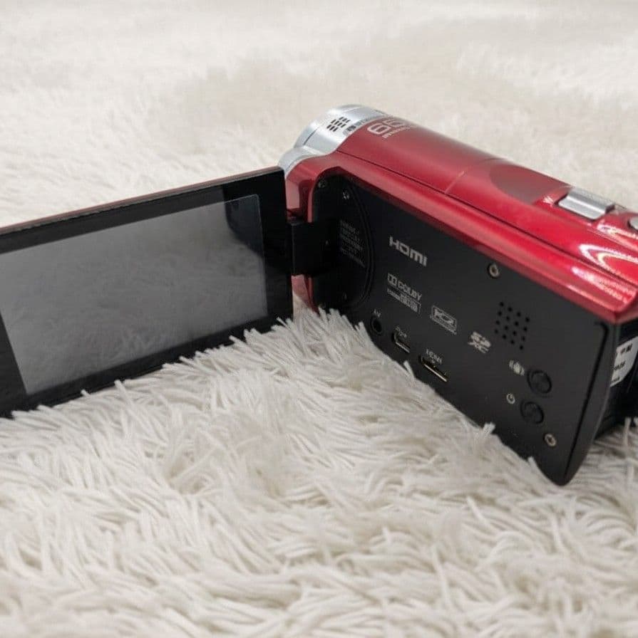 【新品保管品】JVC EVERIO GZ-E565 GZ-E565-R