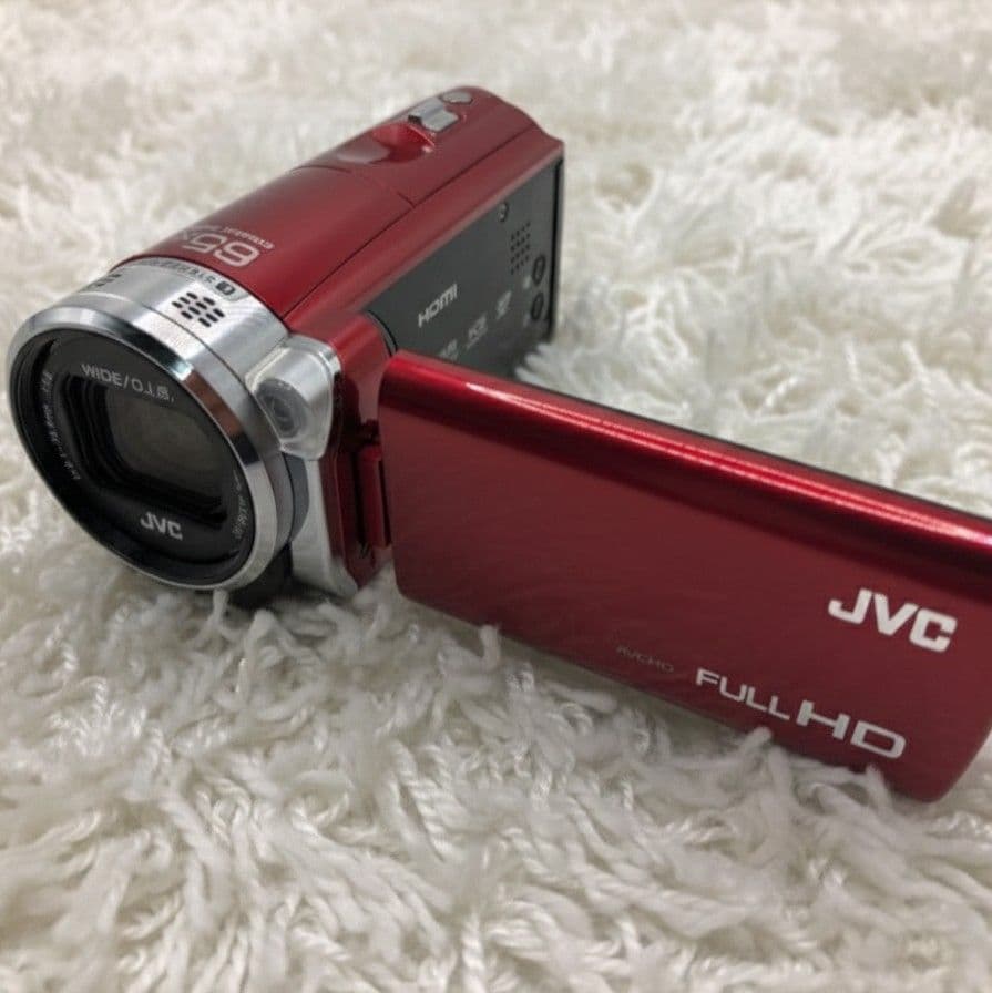 【新品保管品】JVC EVERIO GZ-E565 GZ-E565-R