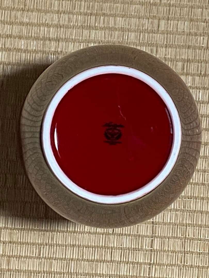 ♦️ノリタケボーンチャイナ 金彩花唐草文 辰砂フラワーベース ヴィンテージ物花瓶