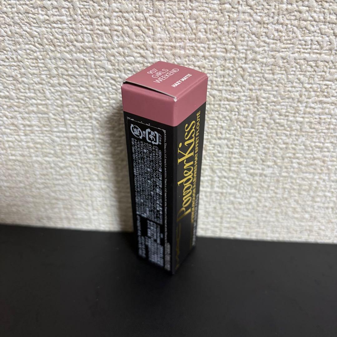❗️週末限定値下げ中❗️MACパウダー キスヘイジー マットリップスティック907