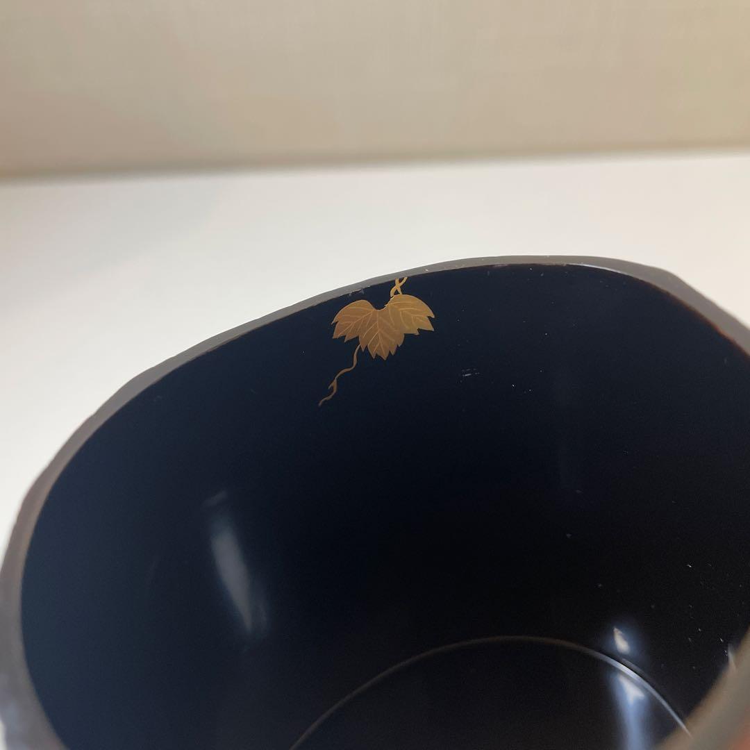 田中宗凌　蔦金輪寺　蔦蒔絵　棗　茶道具