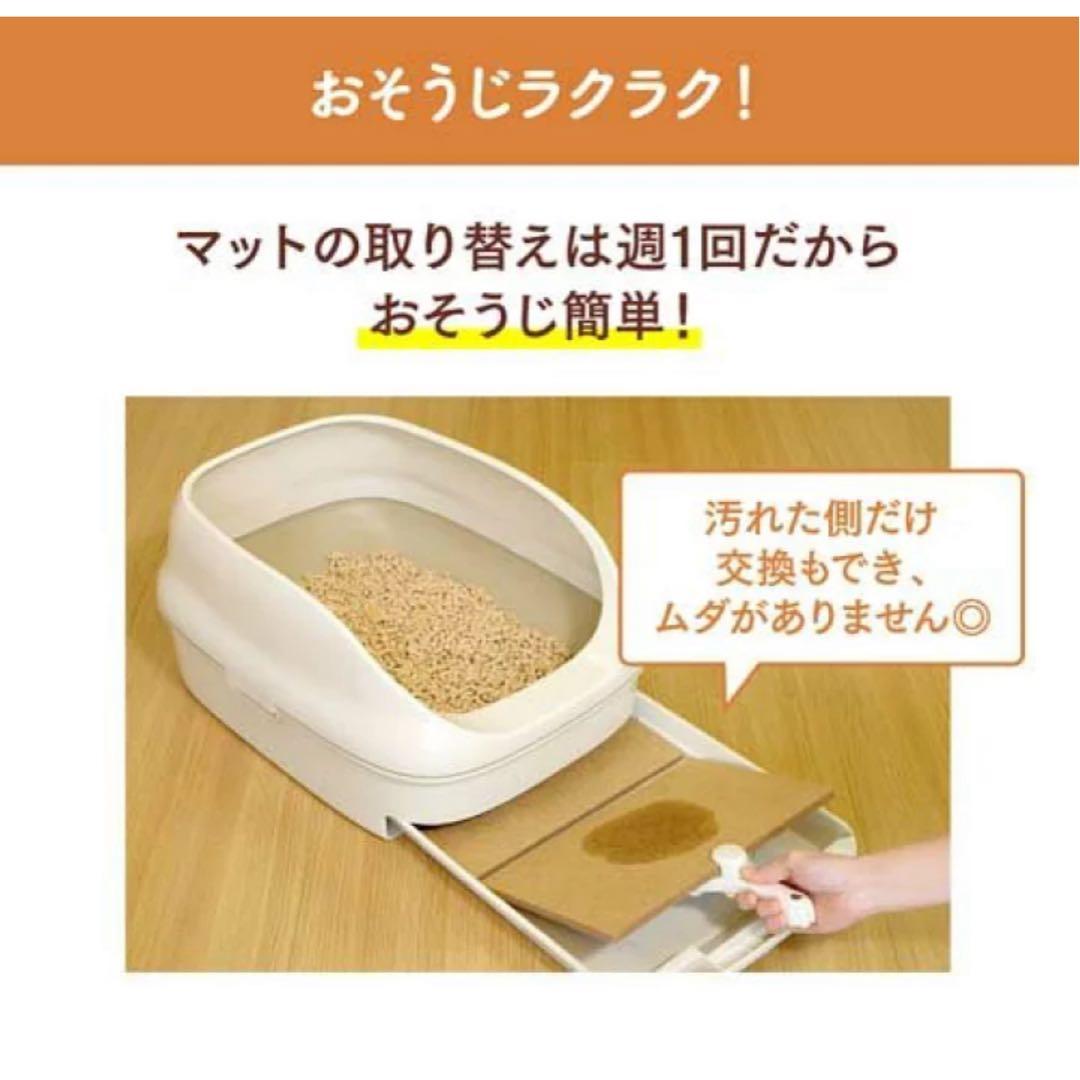 ニャンとも清潔トイレ 猫用マット 6枚入り×10袋