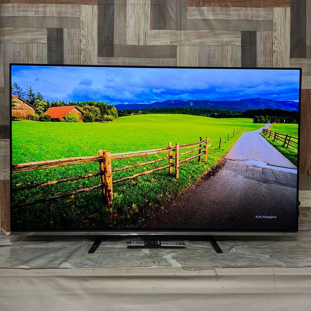 全国送料込❣️レグザ 55V型 4K 有機ELテレビW録画対応動画アプリ搭載