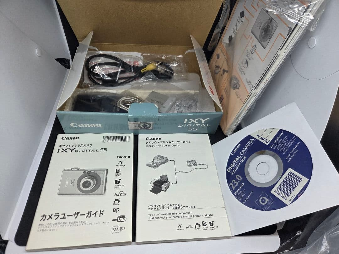 リクエスト受付商品 動作不確認 Canon IXY DIGITAL 55 本体と