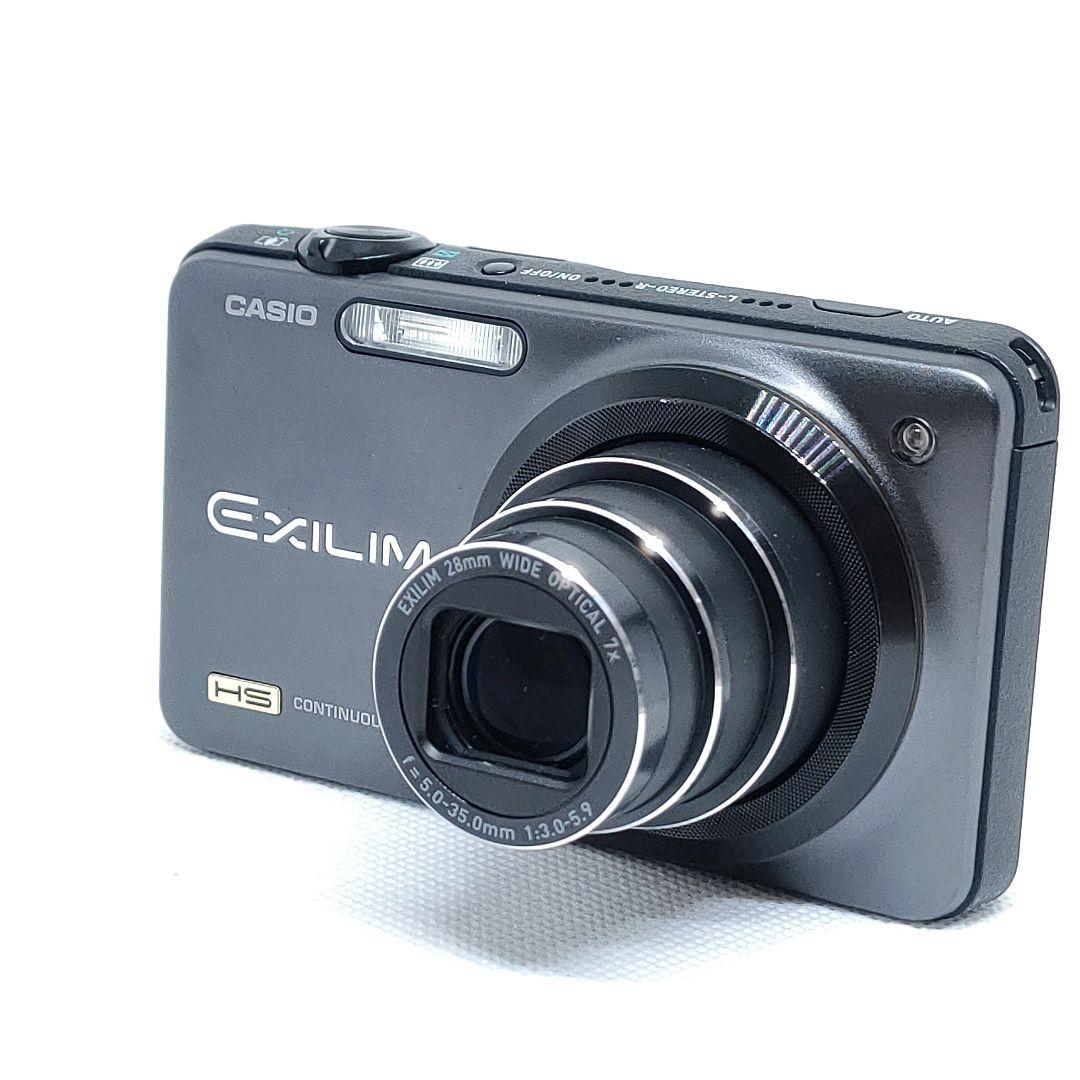 動作確認済　CASIO EXILIM EX-ZR10 ブラック デジカメIXY