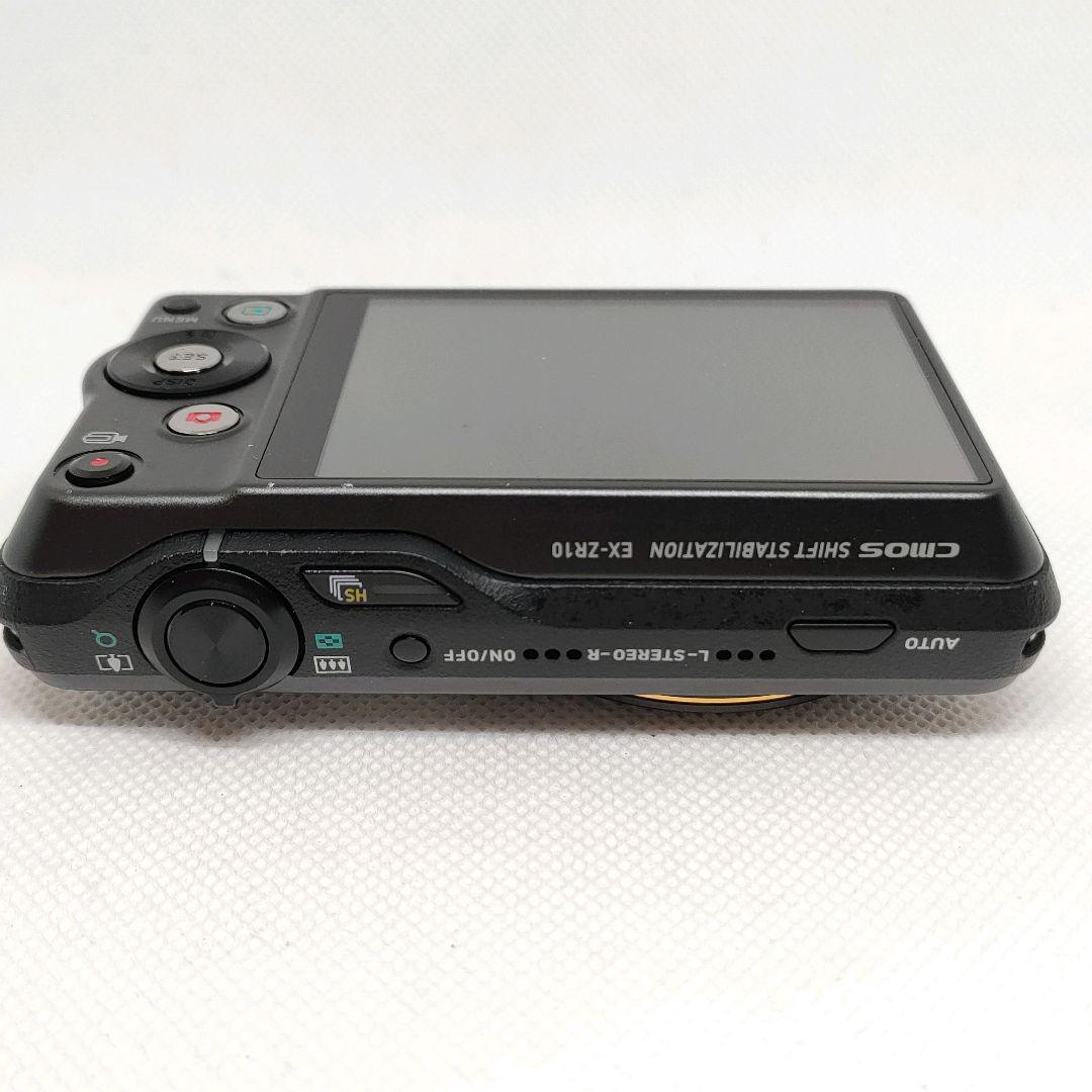 動作確認済　CASIO EXILIM EX-ZR10 ブラック デジカメIXY