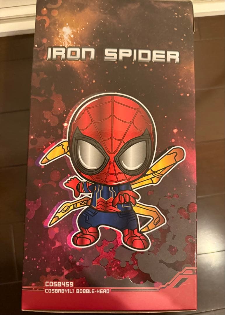 コスベイビー　サイズＬ　アイアンスパイダーマン　ホットトイズ　マーベル