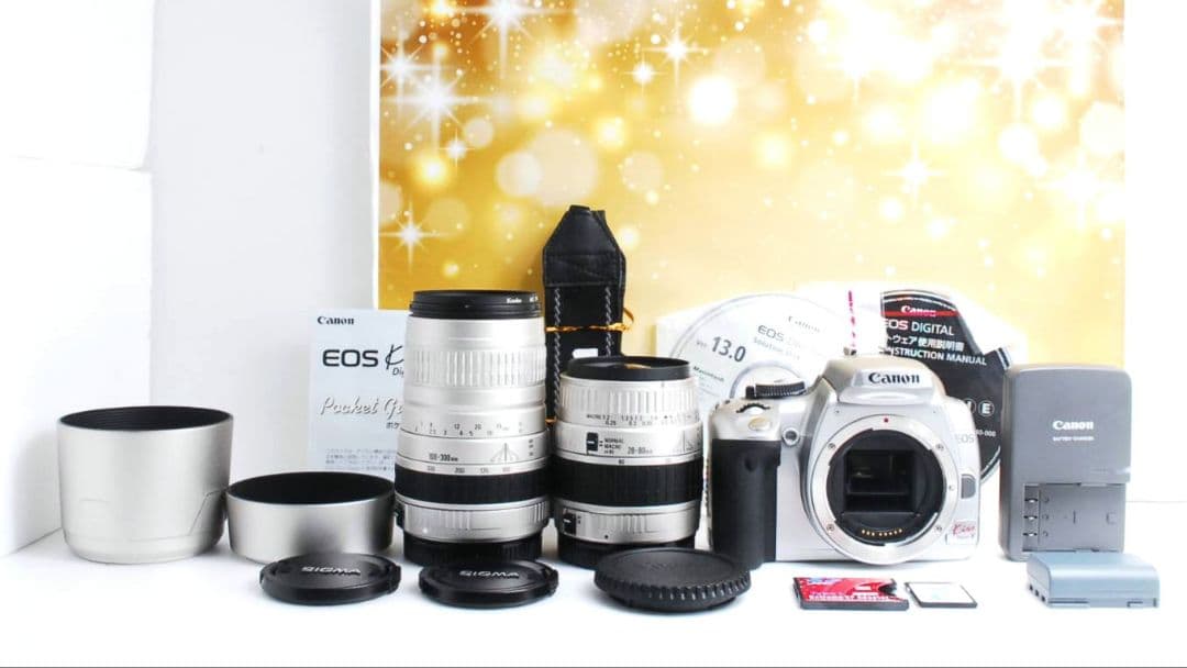 Rei様　CANON　EOS　KissX　ダブルレンズ　初心者　キャノン