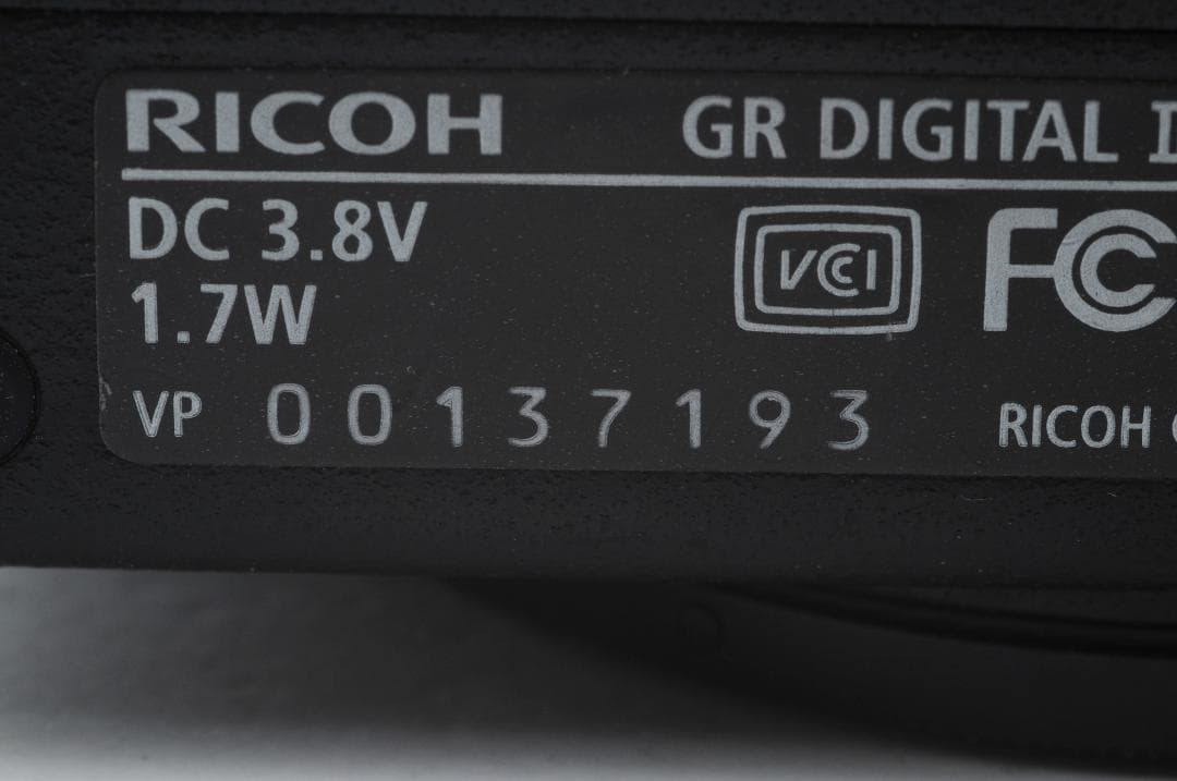 ■新品級■ リコー RICOH GR DIGITALⅡ≪シャッター1600回≫