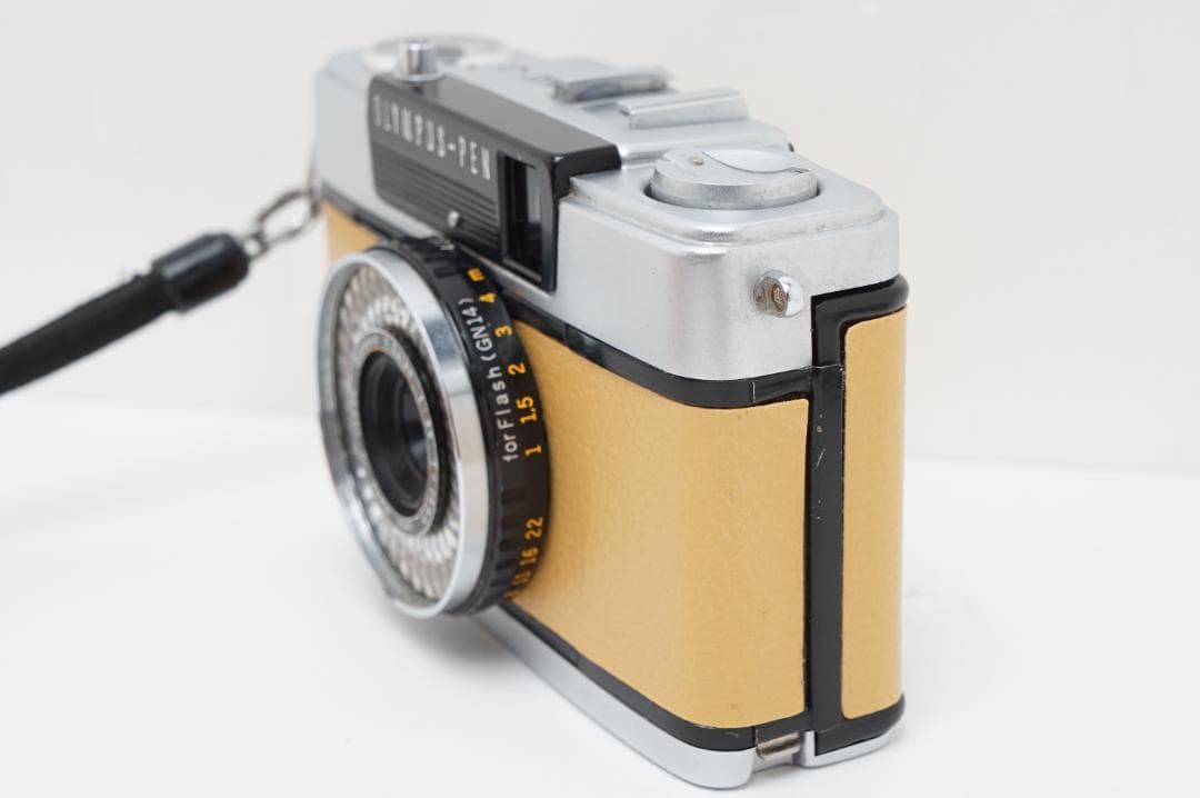 ＜作例あり＞OLYMPUS PEN EE3 試写済み　貼り革新品