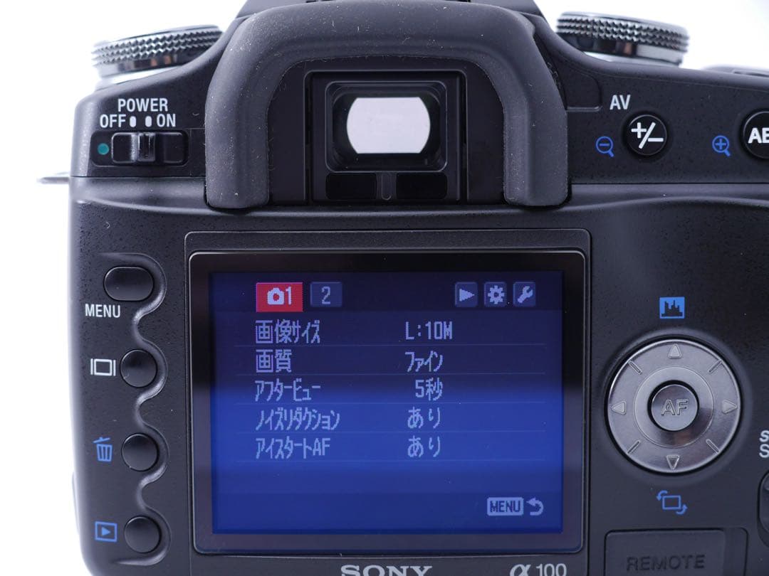 SONY α100 DSLR-A100 レンズキット