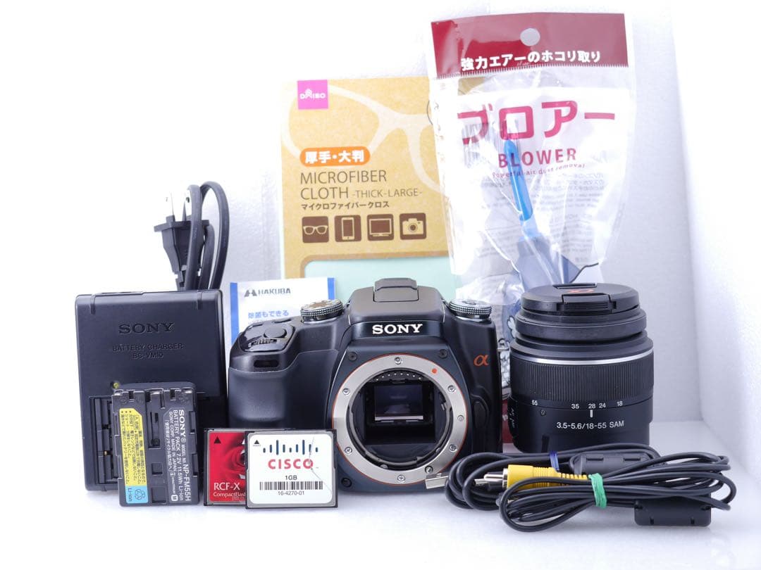SONY α100 DSLR-A100 レンズキット