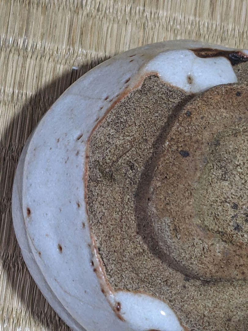 ♦ぐい呑み 志野焼作家物 酒器 美濃焼 美術品 工芸品