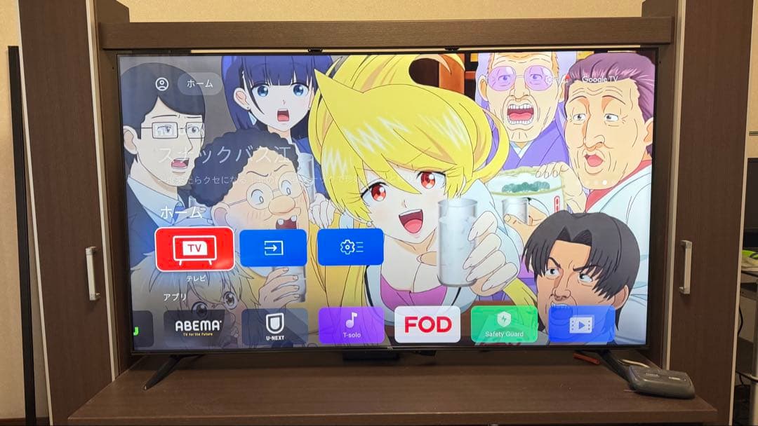 【1TB HDD付】TCL 65型　4K 液晶テレビ　P635
