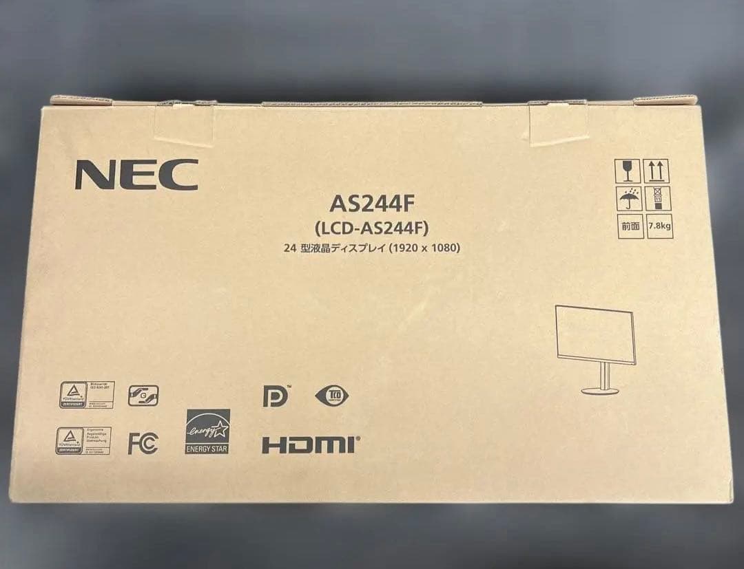 604068 NEC 24型ワイド液晶ディスプレイ LCD-E244FL