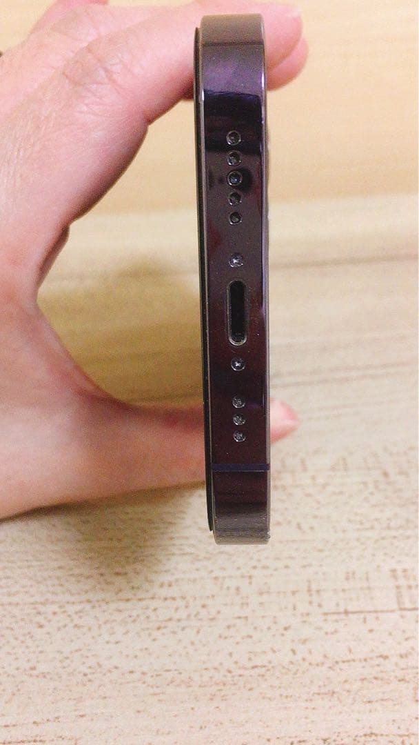 美品♪iPhone14Pro ディープパープル バッテリー容量82%おまけ付き♪