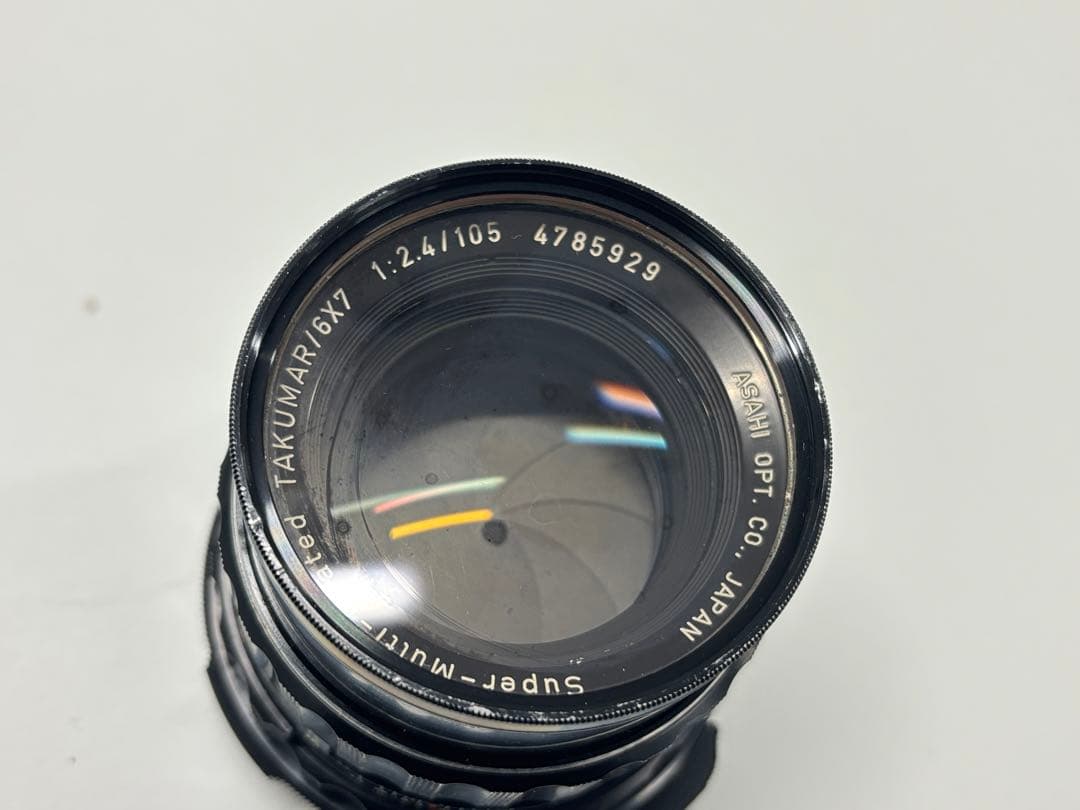 PENTAX 6x7 105mm f/2.4 中判フィルムカメラ ブラック