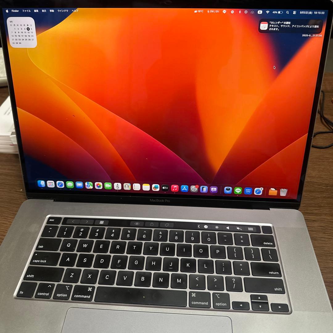 本日限定　MacBook Pro 2019 16インチ