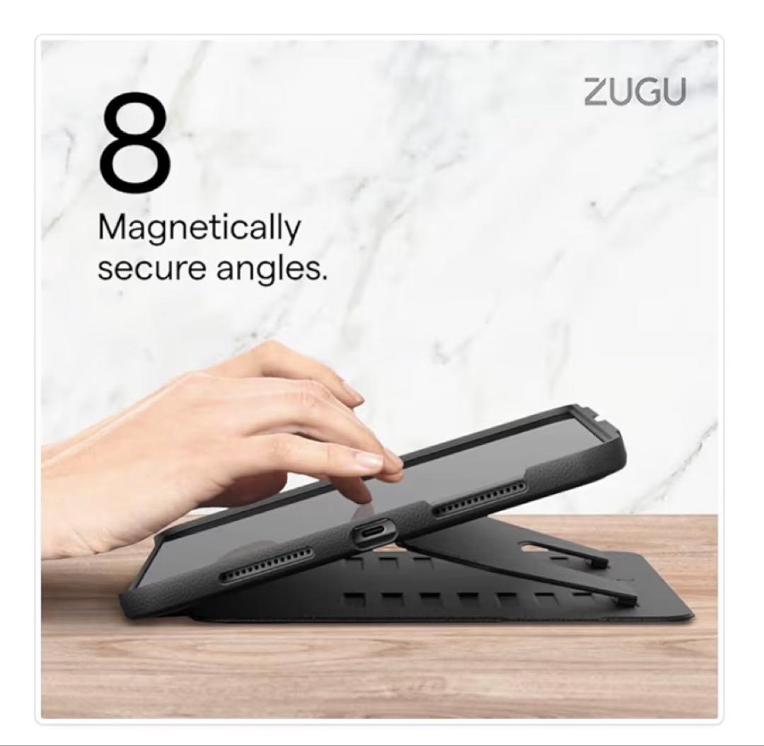 ZUGU CASE iPad Air ケース 11インチ ブラック