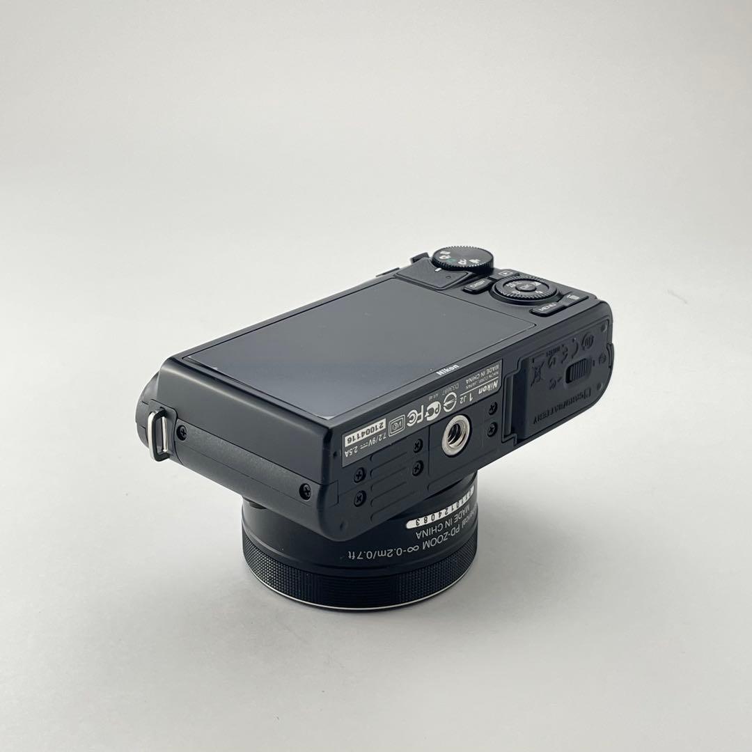【美品・返品保証】Nikon1 J2ブラック パワズームレンズキット