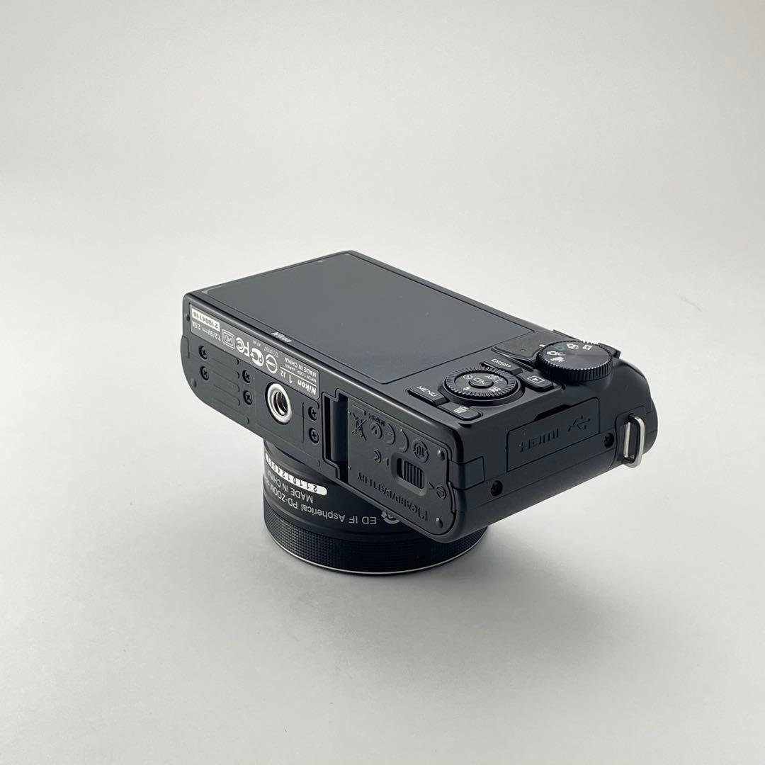 【美品・返品保証】Nikon1 J2ブラック パワズームレンズキット