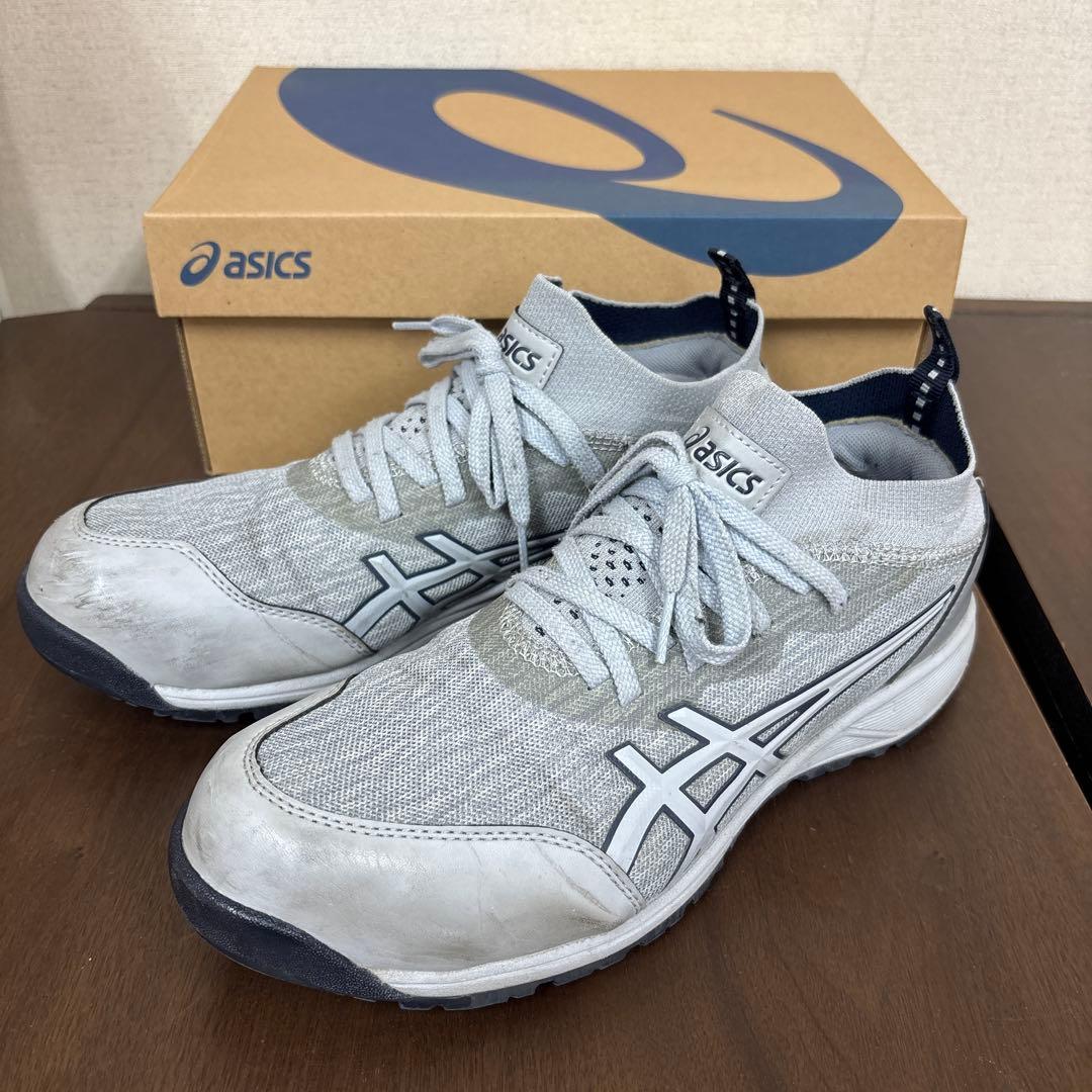 asics ウィンジョブ CP213 安全靴 25.5cm グレーWINJOB