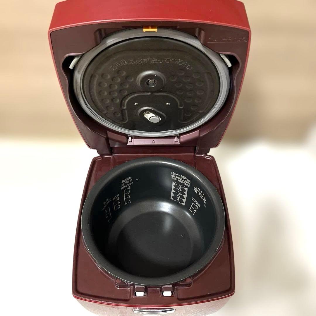 MITSUBISHI ELECTRIC NJ-VX105 炊飯器 赤