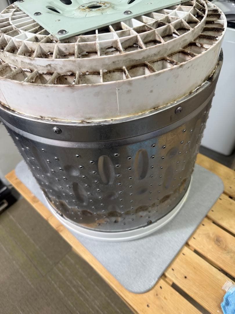 【分解洗浄消毒作業済】【美品】SHARP 5.5Kg全自動洗濯機　ES-GE5C