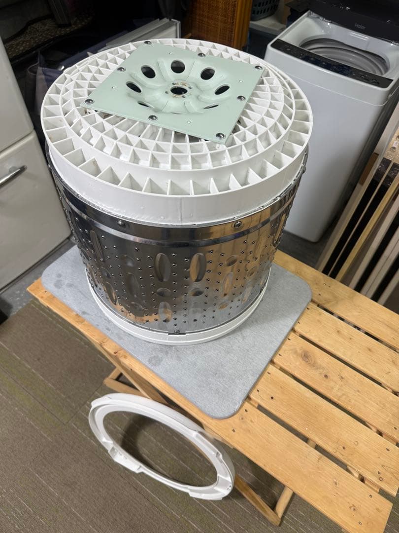 【分解洗浄消毒作業済】【美品】SHARP 5.5Kg全自動洗濯機　ES-GE5C