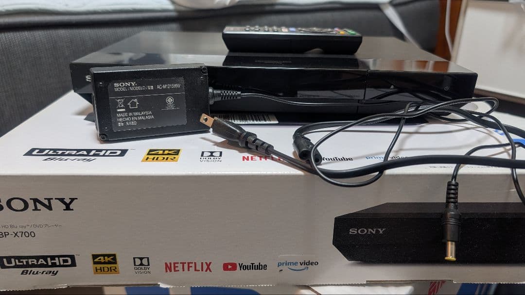 【即購入歓迎】SONY UHD-BDプレイヤー UBP-X700