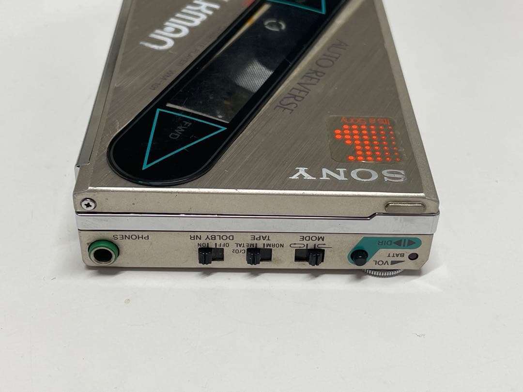 【ジャンク】SONY WM-101 ステレオカセットプレーヤー