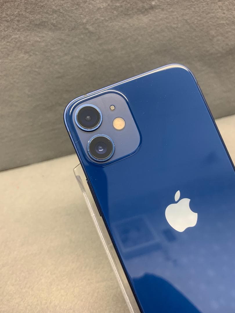 美品　国内版　SIMフリー　iPhone12 mini 256GB ブルー色