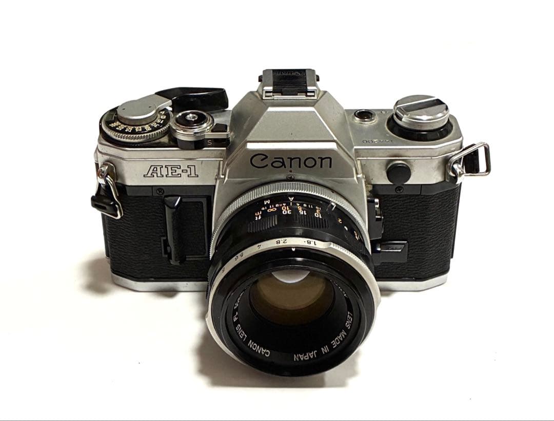 【Canon】 AE-1 フィルム一眼レフカメラ レンズセット