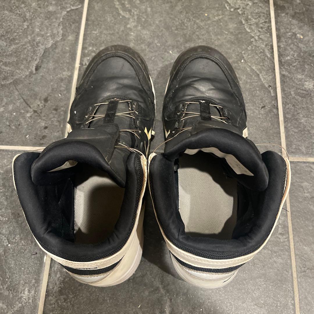 ASICS 安全靴 BOA 27.5cm 白黒