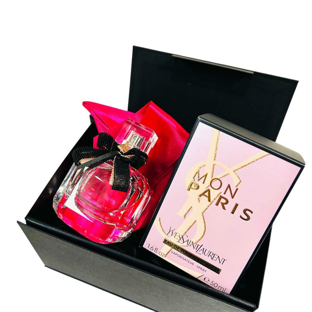 【美品】YSL イヴ・サンローラン　モンパリ　リュミエールオーデトワレ　50ml