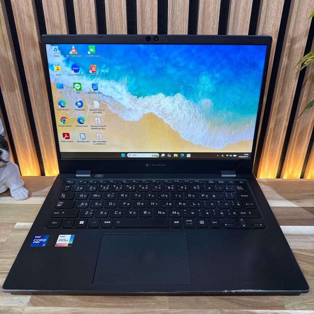超軽量 i7搭載‼️dynabook☘️メモリ16GB☘SSD512GB☘ノートPC
