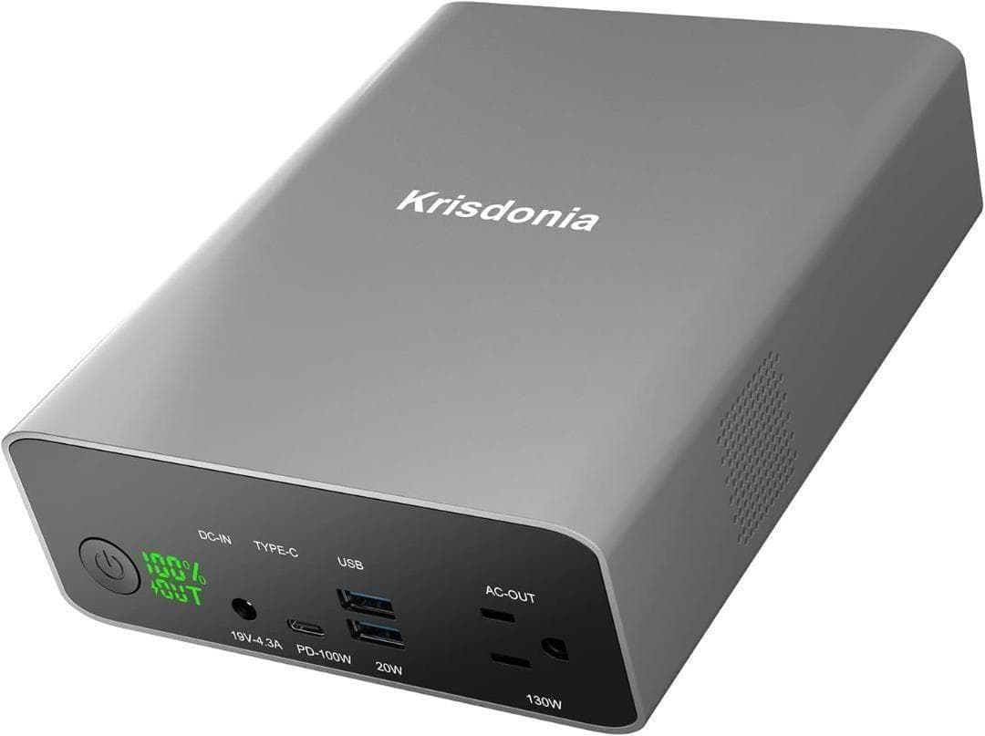 ✨ポータブル電源 AC出力対応 モバイルバッテリー 296Wh✨80000mAh