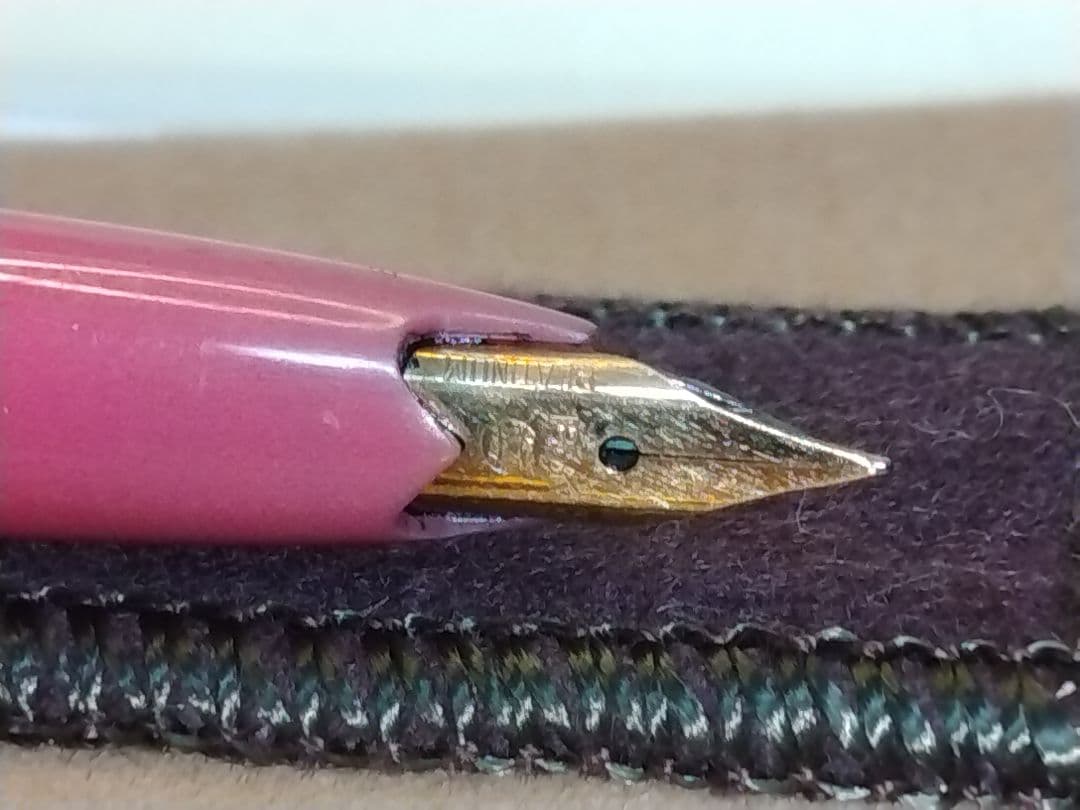 プラチナ　platinum　万年筆 18Kゴールド　現状品